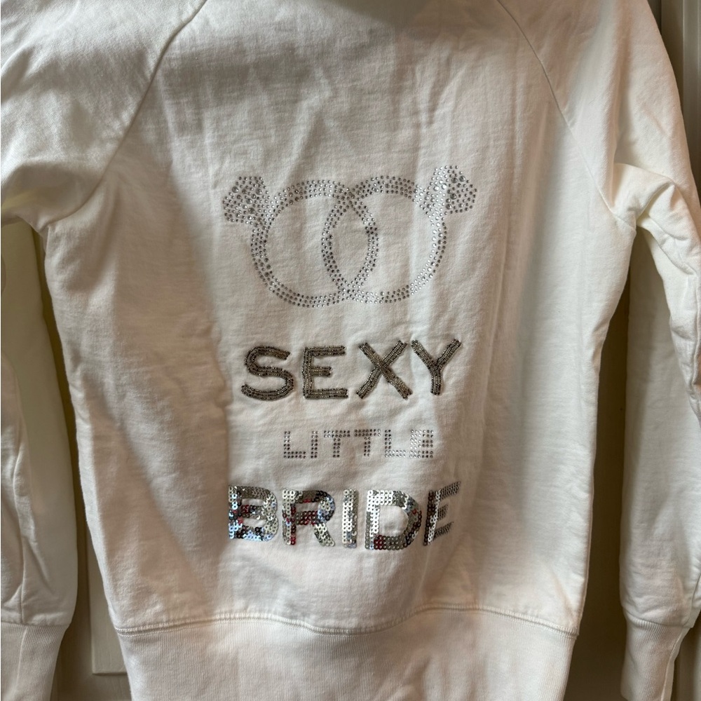 White 'Sexy Little Bride' Jacket